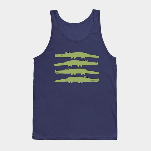 crocodiles Tank Top by cokyfish